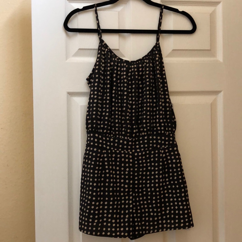 Polka dot romper